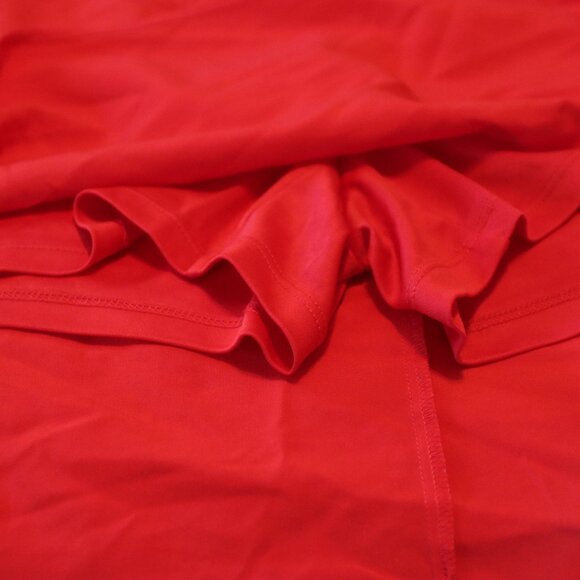 Live Well Lifestyle Red Skort Wide Elastic Waistband Stretchy Undershorts Medium - Picture 5 of 14